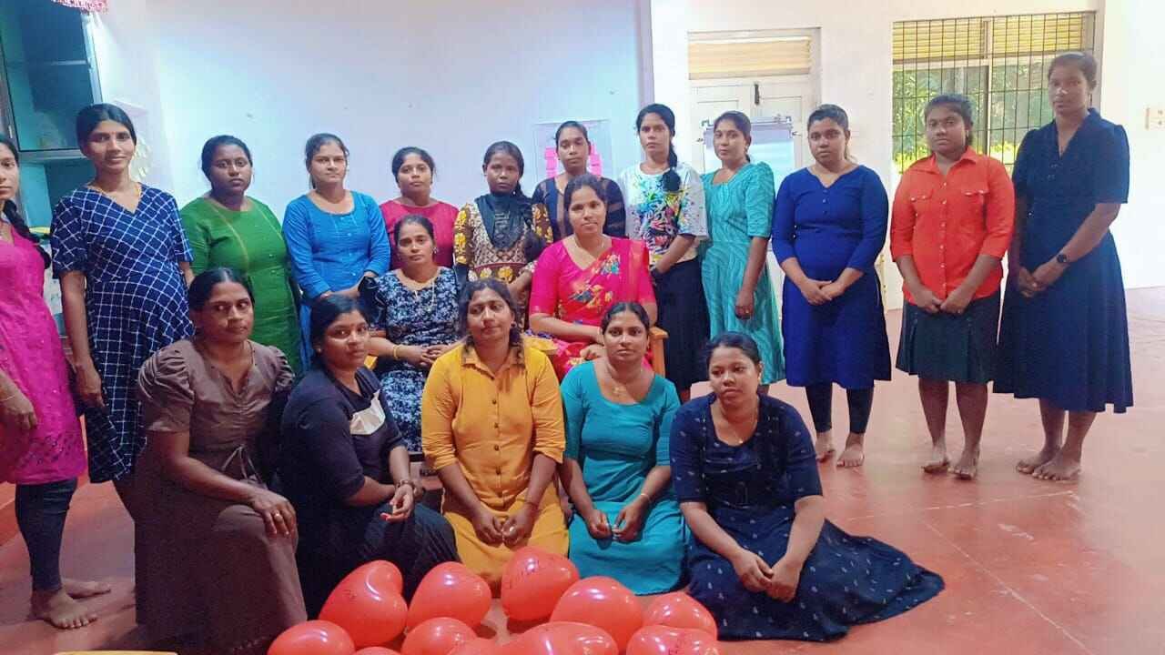 Counselling Half-day programme for sewing class girls 